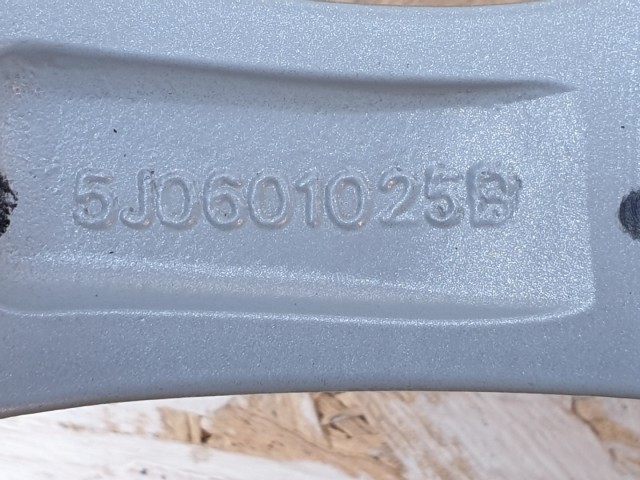 512248 Skoda Fabia 2011, Könnyűfém Felni, 5X100, 6.5X16, ET:43.