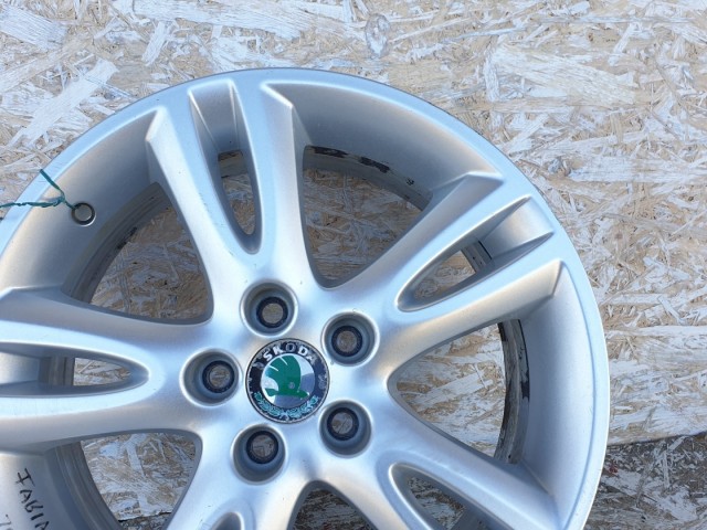 512248 Skoda Fabia 2011, Könnyűfém Felni, 5X100, 6.5X16, ET:43.