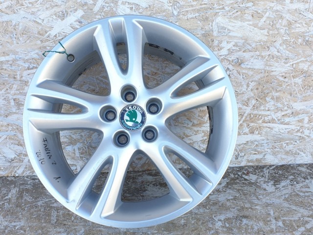 512248 Skoda Fabia 2011, Könnyűfém Felni, 5X100, 6.5X16, ET:43.