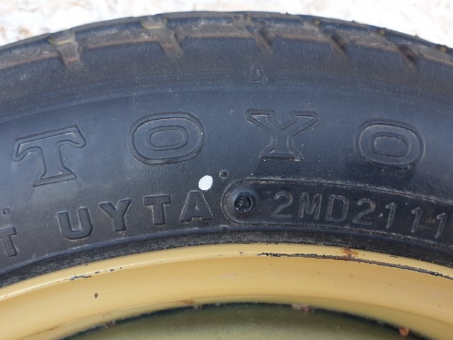 511891 Mazda 2, 2011, Mankókerék, 4X100X14, Agy: 54.1. Pótkerék, 