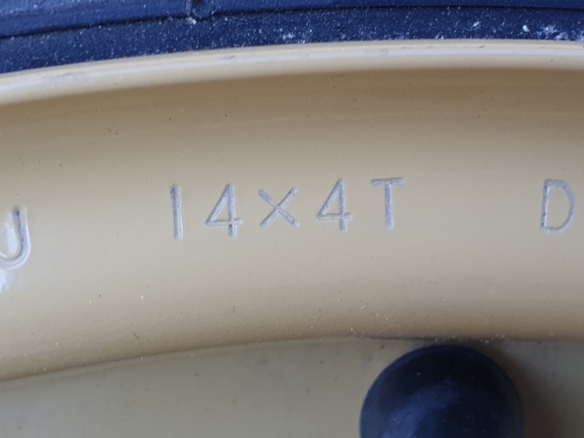 511891 Mazda 2, 2011, Mankókerék, 4X100X14, Agy: 54.1. Pótkerék, 