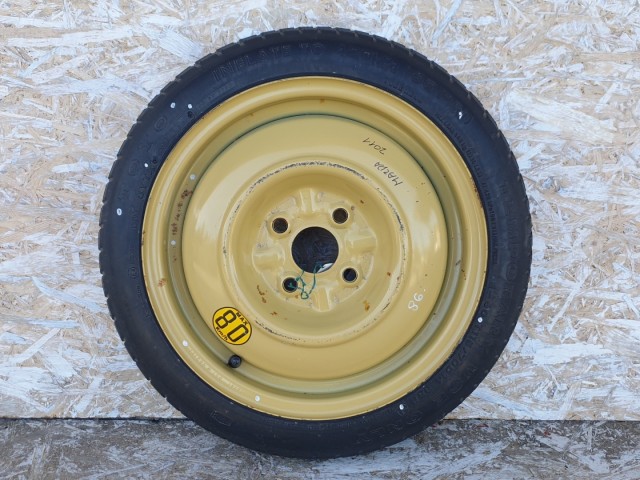 511891 Mazda 2, 2011, Mankókerék, 4X100X14, Agy: 54.1. Pótkerék, 
