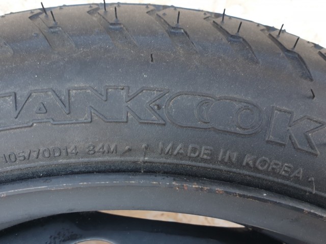 511892 Hyundai i10, i20, Mankókerék, Pótkerék, 4X100X14, Agy:54.1. 