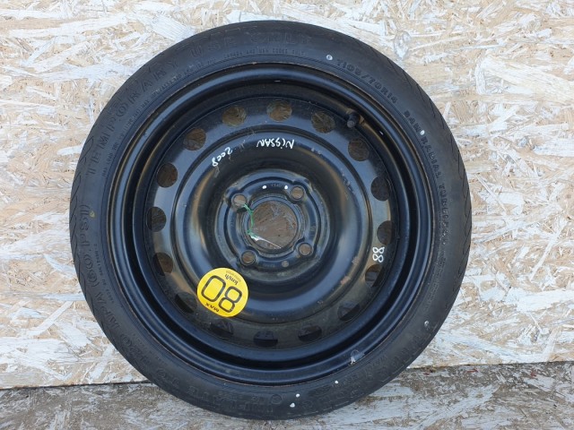 511893 Nissan Micra 2008, Mankókerék, 4X100X14, Agy: 60.1, Pótkerék.
