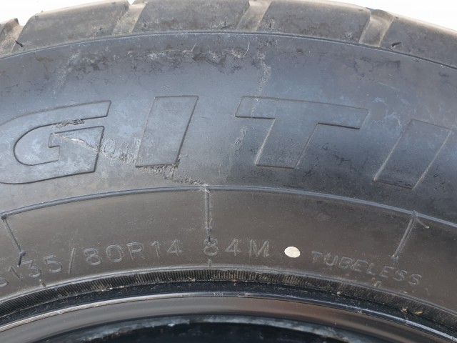 511894 Fiat 500, Mankókerék, 4X98X14, Agy: 58.1. Pótkerék.