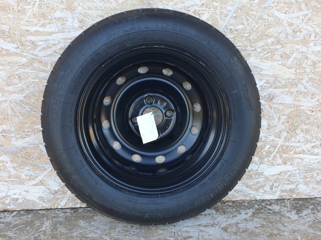 511894 Fiat 500, Mankókerék, 4X98X14, Agy: 58.1. Pótkerék.