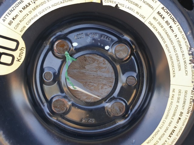 511895 Fiat Punto 2, 3, Mankókerék, 4X98X14, Agy: 58.1, Pótkerék.