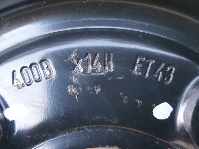 511895 Fiat Punto 2, 3, Mankókerék, 4X98X14, Agy: 58.1, Pótkerék.