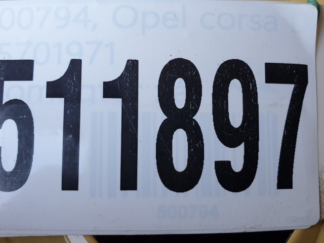 511897 Mazda 2, 2010, Mankókerék, 4X100X14, Agy: 54.1. Pótkerék, 