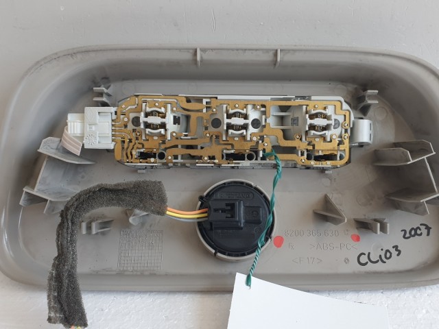 509625 Renault Clio 3, Belső Világítás, Elektromos Tetőnyitó, 8200365630C.