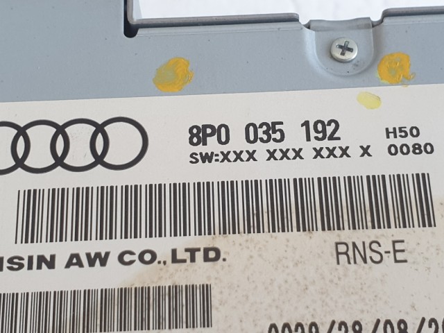 509658 Audi A3, 2005, CD Rádió, 8P0035192.