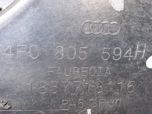 512932 Audi A6, 2008, 2.7 Tdi, Homlokfal, Ventilátorokkal. 4F0805594H.