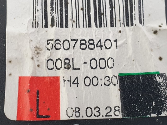 512960 Audi A6, 2008, Bal Első Övfeszítő,  Biztonsági Öv.