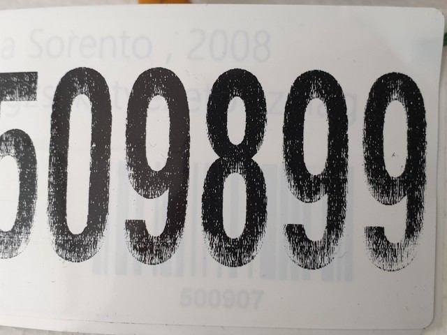 509899 Suzuki Alto, 2010, Injektor Sor, Denso, Kompletten.