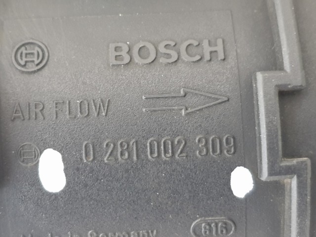 509904 Alfa 166, 2.4 Jtd, Légtömegmérő, Bosch, 0281002309.