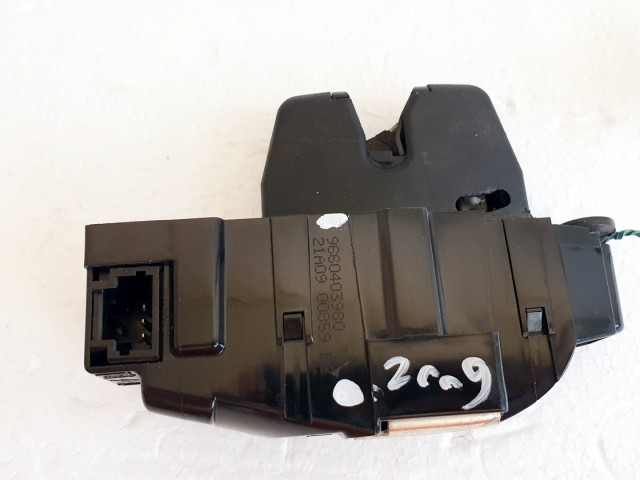 508542 Peugeot 308, Kombi  Csomagtérajtó Zár, 9660403980.