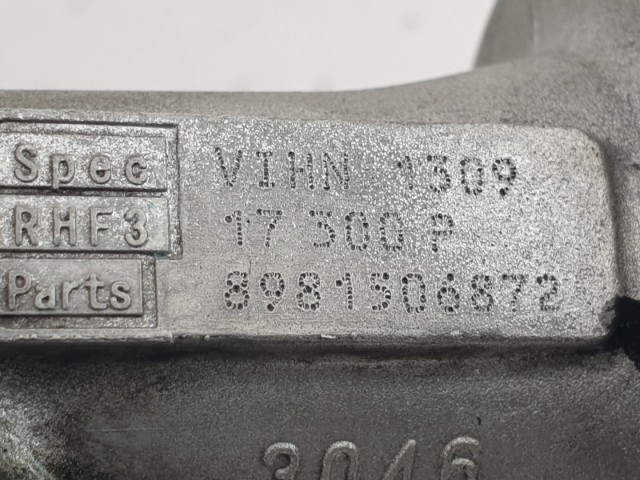513193 Isuzu D Max, 2.5, 163 Ló,  2015, Turbó, 8981506872, 