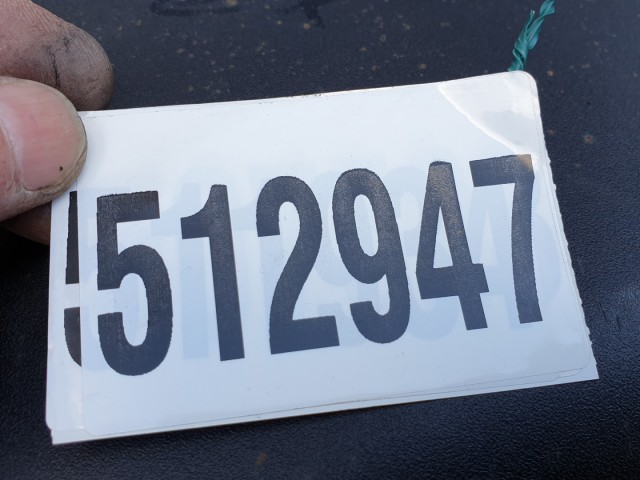 512947 Renault Master 2014, Jobb Hátsó Műanyag Sárvédő, Platóshoz.