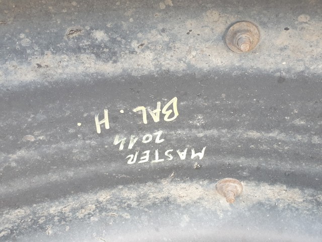 512948 Renault Master 2014, Bal Hátsó Műanyag Sárvédő, Platóshoz.