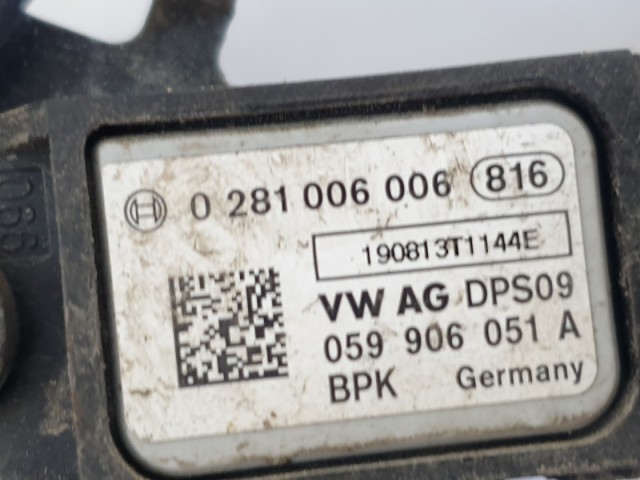 513216 Audi A6, 2.7 V6, 2008, ÁTFÚRT Részecskeszűrő, 4F0131701CK.