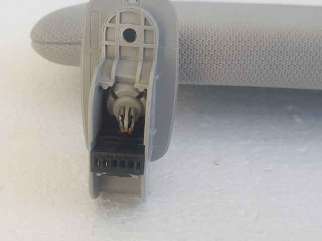 513117 Audi A6, 2008, Bal Napellenző, Tükörrel Szerelt, 4F0857551.