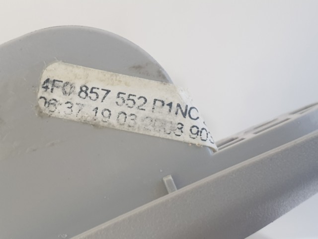 513118 Audi A6, 2008, Jobb Napellenző, Tükörrel Szerelt, 4F0857552.