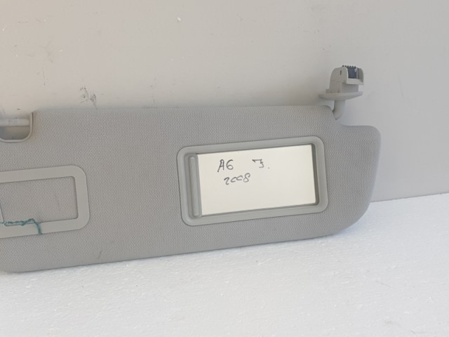 513118 Audi A6, 2008, Jobb Napellenző, Tükörrel Szerelt, 4F0857552.