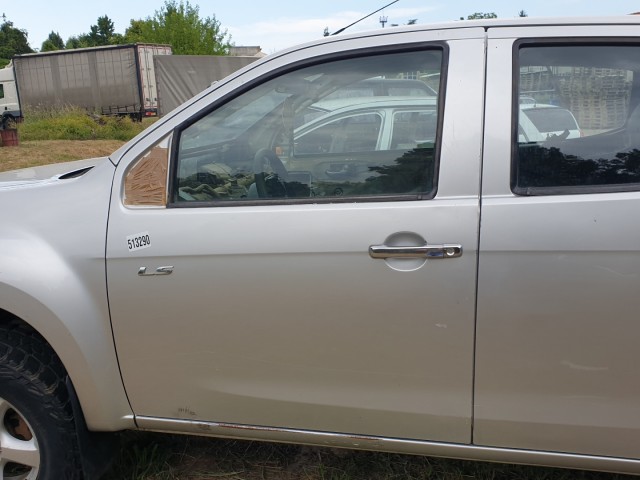 513290 Isuzu D Max, 2015, Bal Első Ajtó, Kompletten.