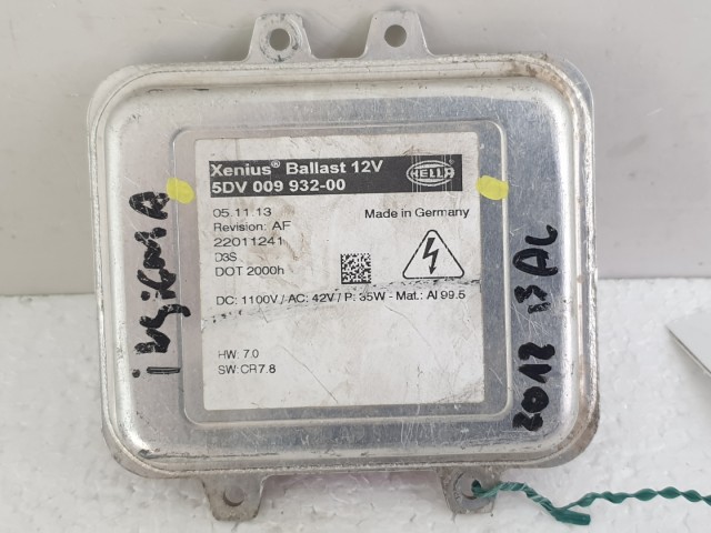 513152 Opel Insignia 2012, Xenon Trafó, 5DV009932-00.
