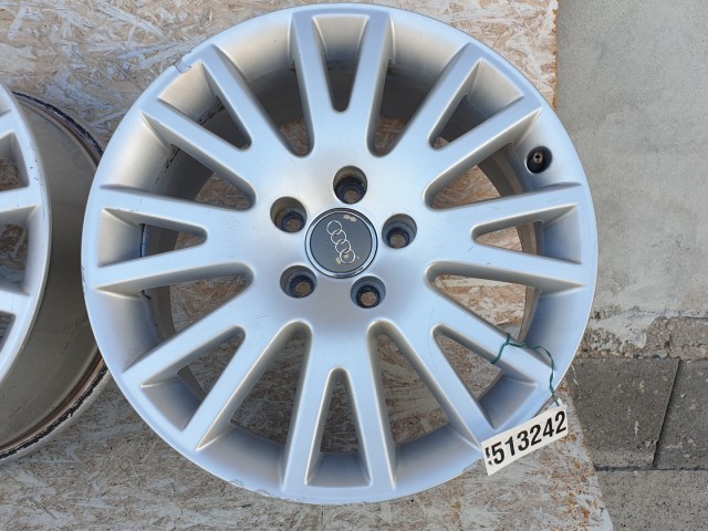 513242 Audi A6, 2008, Alufelni 4 DB, 7.5X17, 5X112, ET:45, Agy:57.1, 