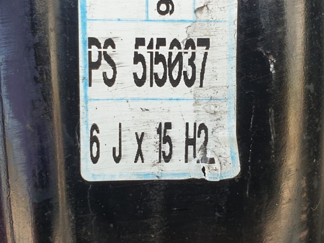 513243 Peugeot 307, Lemezfelni 4 DB, 6X15, 4X108, ET:27, Agy:65,1.