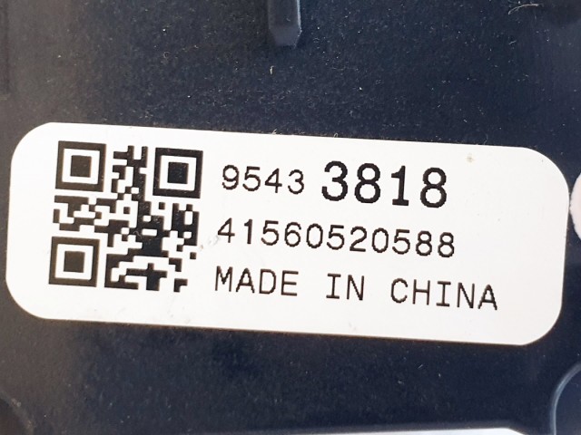 508813 Opel Astra J, 2014, E-H Ablaktörlő Kapcsoló, 95433818,