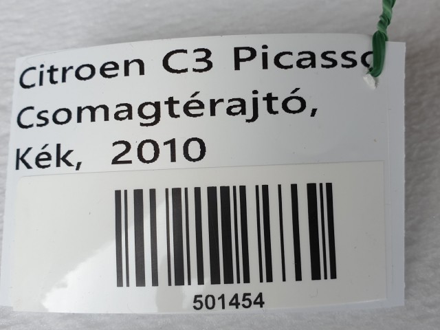 501454  Citroen C3 Picasso Csomagtérajtó