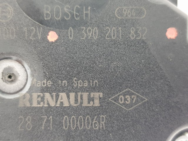 503029 Renault Laguna 3, 2008, 5 A, Hátsó Ablaktörlő Motor, 287100006R