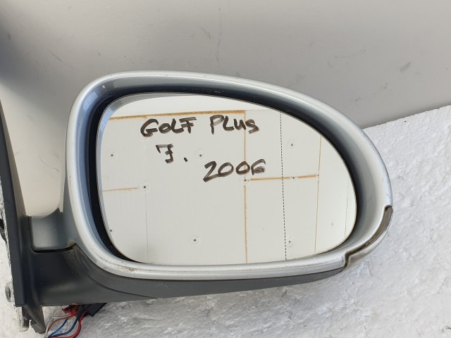 506061 VW Golf Plus, 2006, Jobb Visszapillantó Tükör, 6 Vezeték, Index