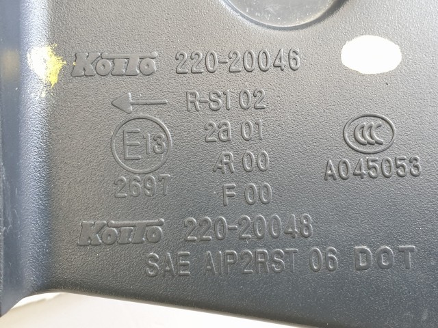 506234 Subaru Forester 2011, Bal  Hátsó Lámpa