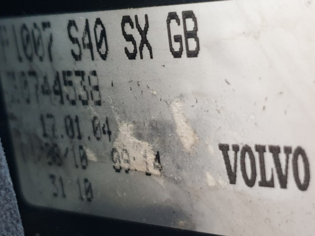 512122 Volvo S40, 2008, Bal Hátsó Lámpa, 30744538. 4 Ajtós. 512122 Volvo S40, 2008, Bal Hátsó Lámpa, 30744538. 4 Ajtós.